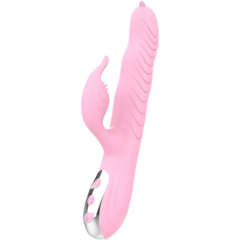 ARMONY - MARCIA VIBRADOR & THRUSTING DUPLA LÍNGUA EFEITO CALOR ROSA Sexshoptuga 