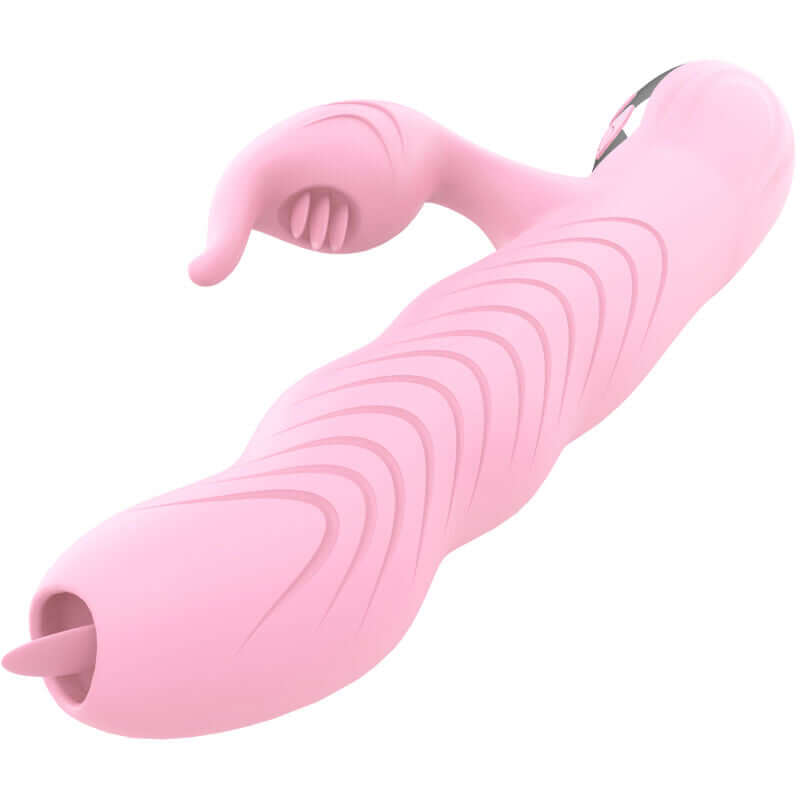 ARMONY - MARCIA VIBRADOR & THRUSTING DUPLA LÍNGUA EFEITO CALOR ROSA Sexshoptuga 