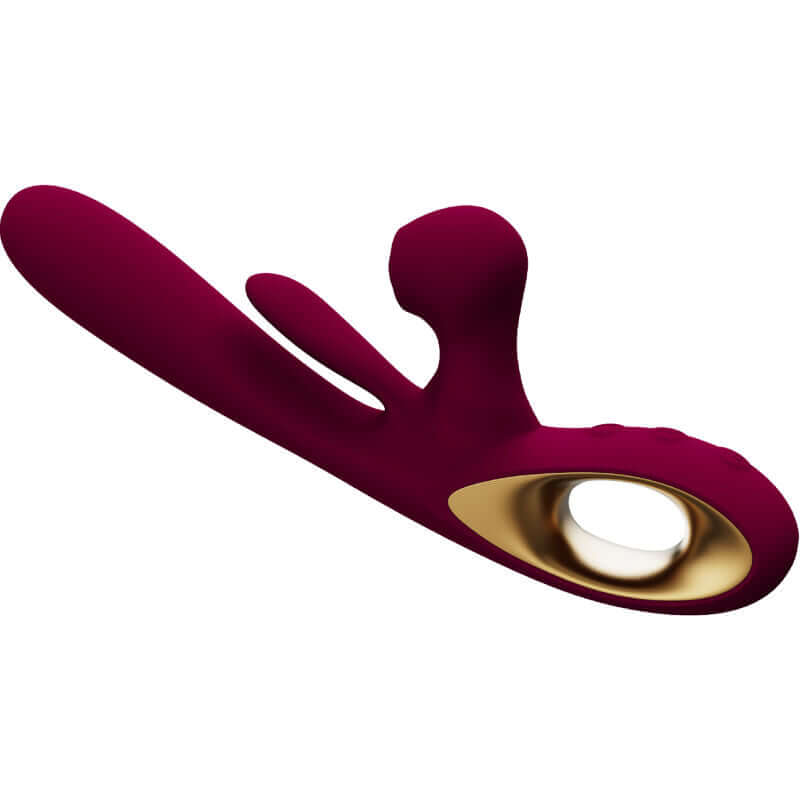 ARMONY - VIBRADOR DE IMPACTO SWING E ESTIMULADOR DUPLO MODELO 1 BORDEAUX Sexshoptuga 