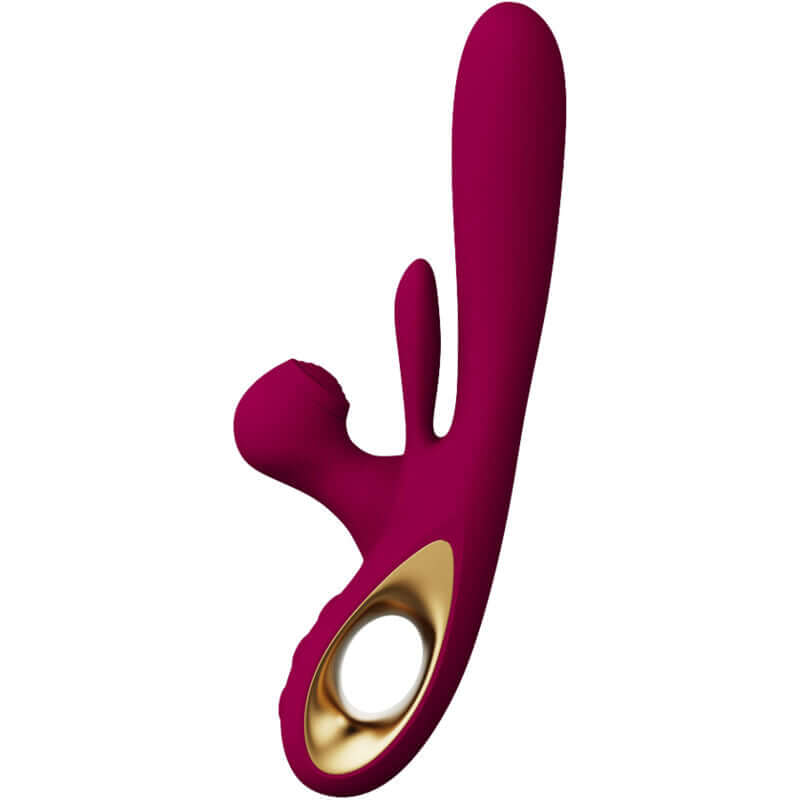 ARMONY - VIBRADOR DE IMPACTO SWING E ESTIMULADOR DUPLO MODELO 1 BORDEAUX Sexshoptuga 