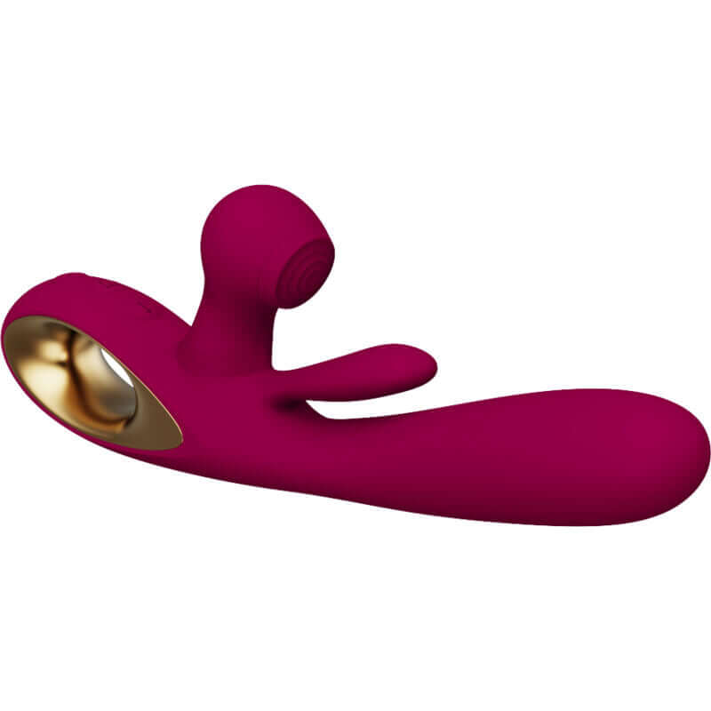 ARMONY - VIBRADOR DE IMPACTO SWING E ESTIMULADOR DUPLO MODELO 1 BORDEAUX Sexshoptuga 