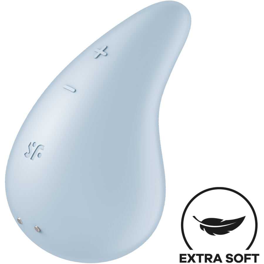 SATISFYER - WHITE LAY-ON DEW DROP VIBRATOR Sexshoptuga 