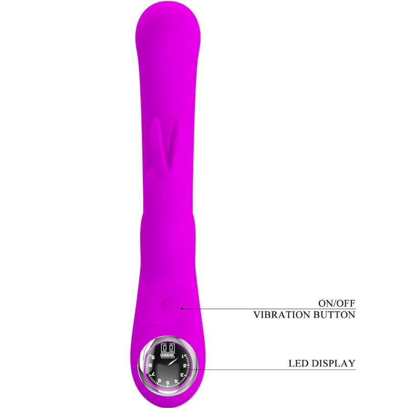 PRETTY LOVE - SKYLAR VIBRADOR ESTIMULADOR ROXO Sexshoptuga 