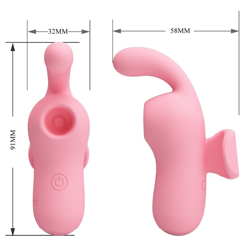 PRETTY LOVE - MINI BRINQUEDOS DIVERTIDOS DA MAGIC BEE VIBRADOR & SUCKER Sexshoptuga 