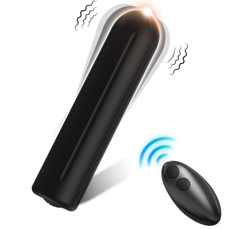 ARMONY - WARHEAD VIBRADOR BALA CONTROLE REMOTO PRETO 2 CM X 8.8 CM Sexshoptuga 