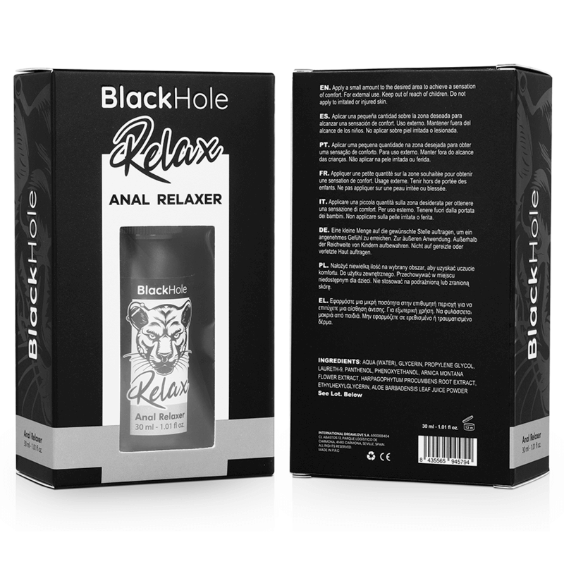 BLACK HOLE - ANAL RELAXER SPRAY EXPLORER 30 ML - Sexshoptuga  Sexshoptuga 