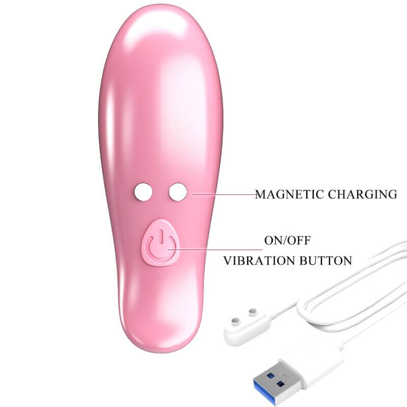 PRETTY LOVE - LEAF VIBRATING PINK TONGS Sexshoptuga 