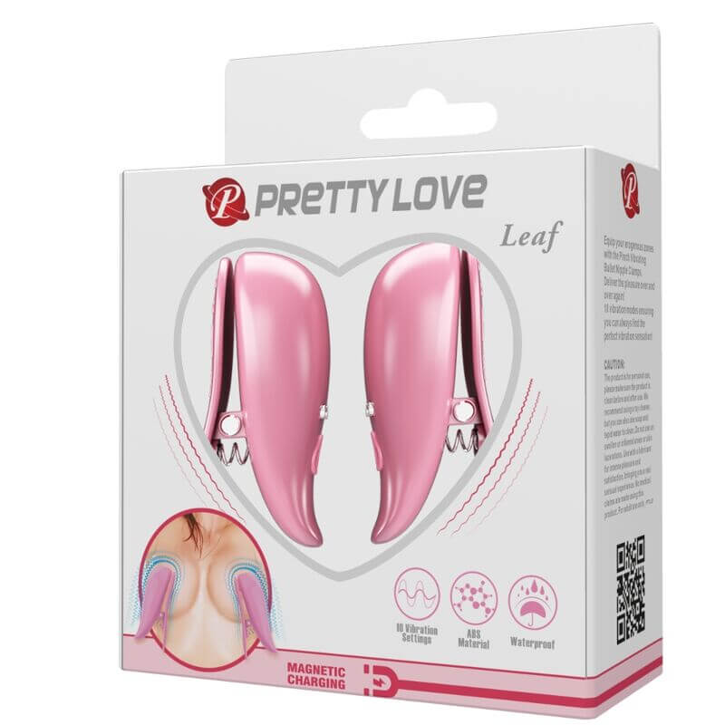 PRETTY LOVE - LEAF VIBRATING PINK TONGS Sexshoptuga 