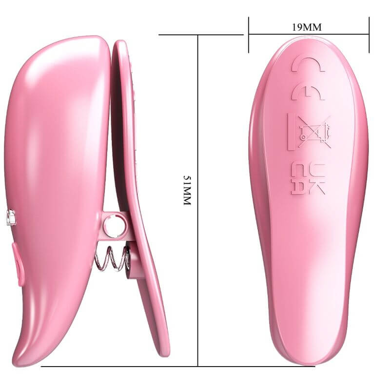 PRETTY LOVE - LEAF VIBRATING PINK TONGS Sexshoptuga 