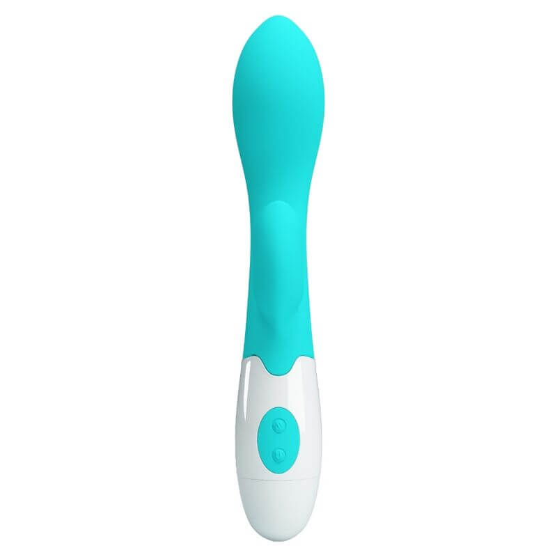 PRETTY LOVE - VIBRADOR BRILHANTE G-SPOT AQUA VERDE Sexshoptuga 