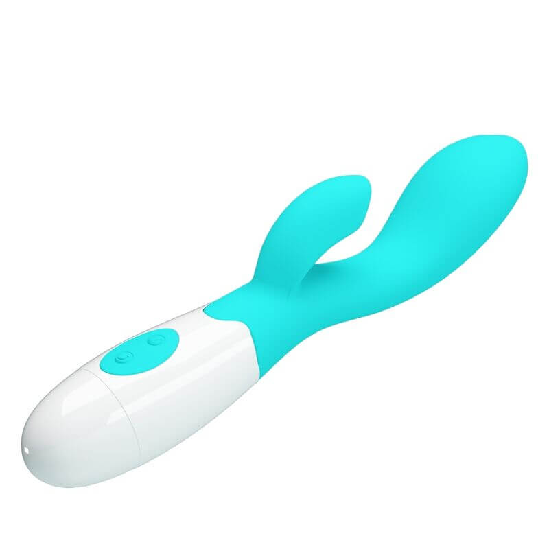 PRETTY LOVE - VIBRADOR BRILHANTE G-SPOT AQUA VERDE Sexshoptuga 