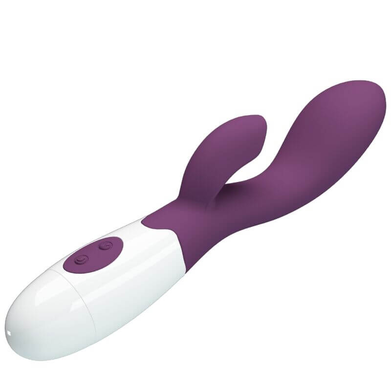 PRETTY LOVE - VIBRADOR G-SPOT BRILHANTE ROXO Sexshoptuga 