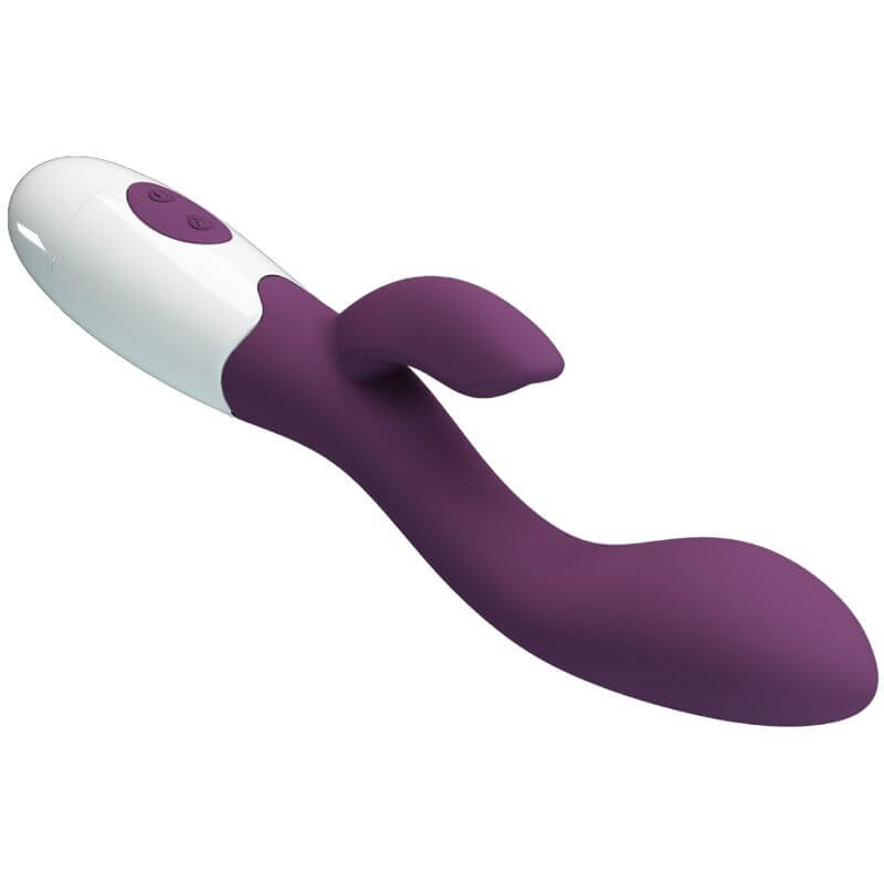 PRETTY LOVE - VIBRADOR G-SPOT BRILHANTE ROXO Sexshoptuga 