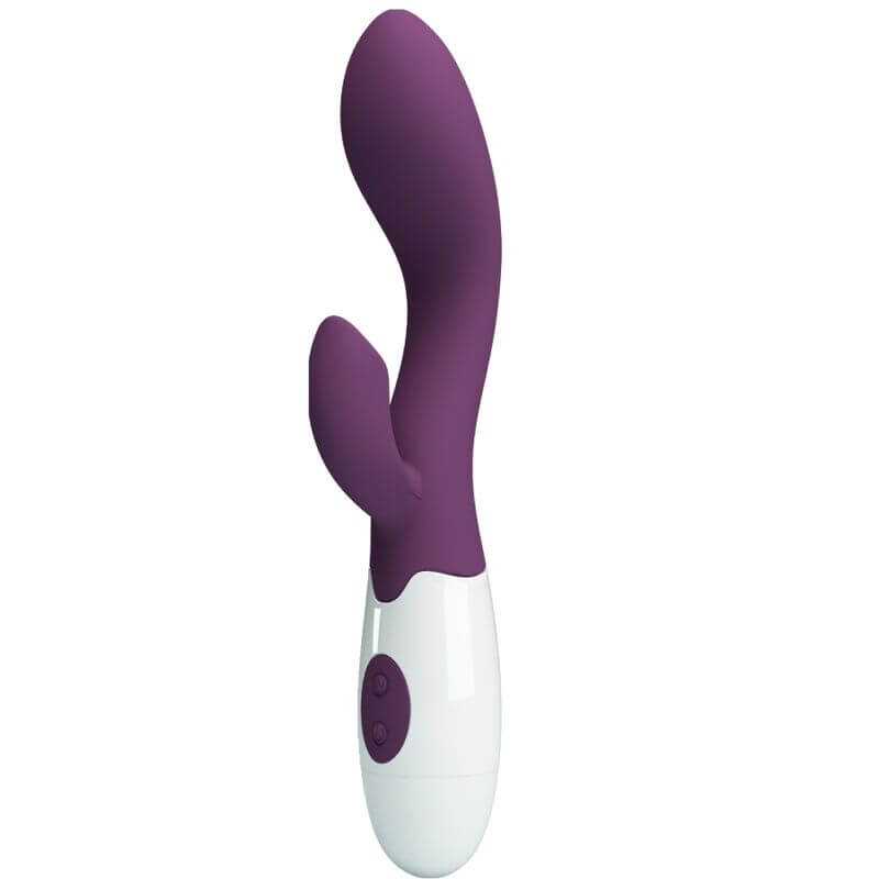 PRETTY LOVE - VIBRADOR G-SPOT BRILHANTE ROXO Sexshoptuga 