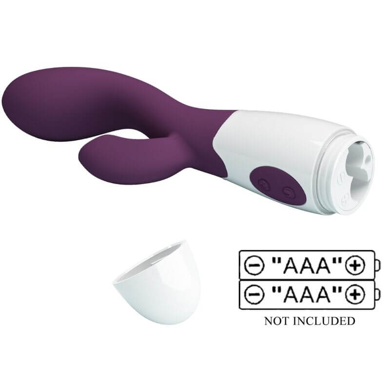 PRETTY LOVE - VIBRADOR G-SPOT BRILHANTE ROXO Sexshoptuga 