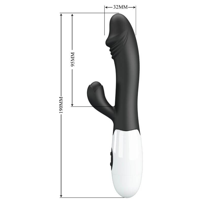 PRETTY LOVE - VIBRADOR SNAPPY G-SPOT PRETO Sexshoptuga 