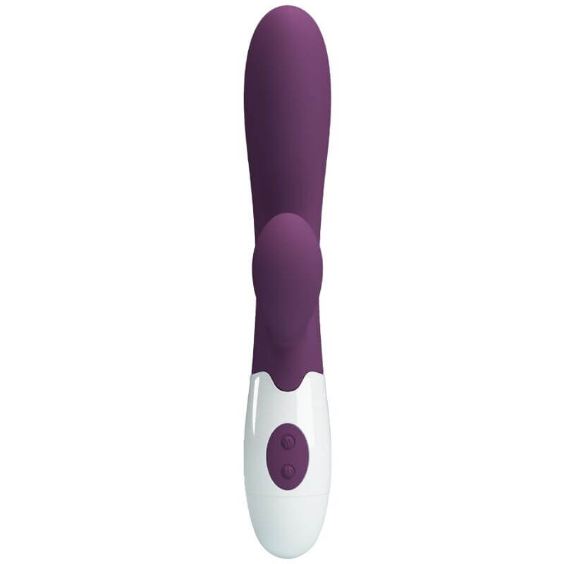 PRETTY LOVE - ALVIS VIBRADOR COELHO E PONTO G ROXO Sexshoptuga 