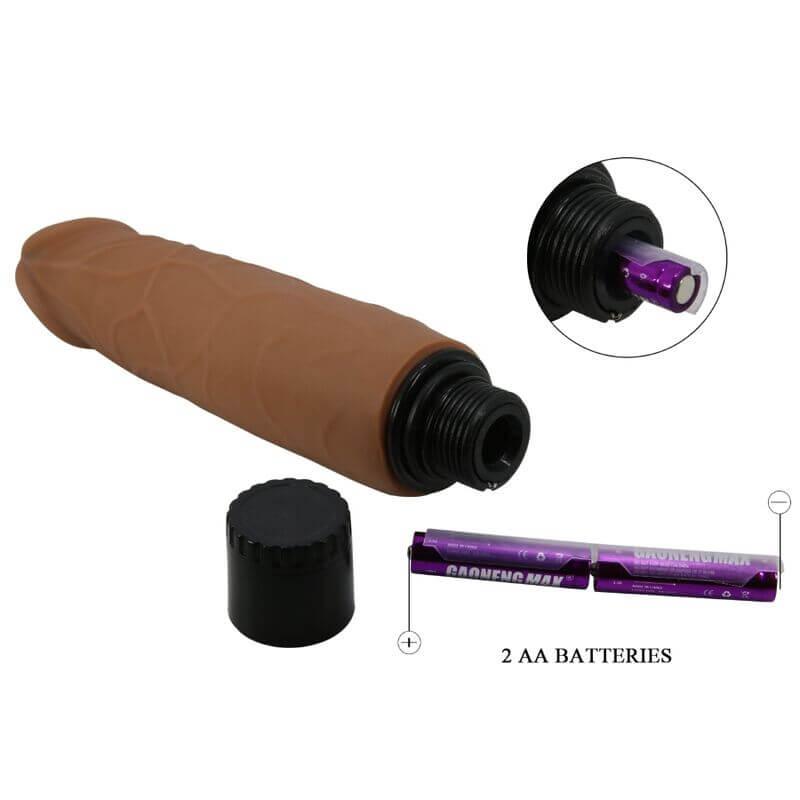 PRETTY LOVE - WALDORF VIBRADOR REALÍSTICO 18 CM -O- 4 CM - Sexshoptuga 