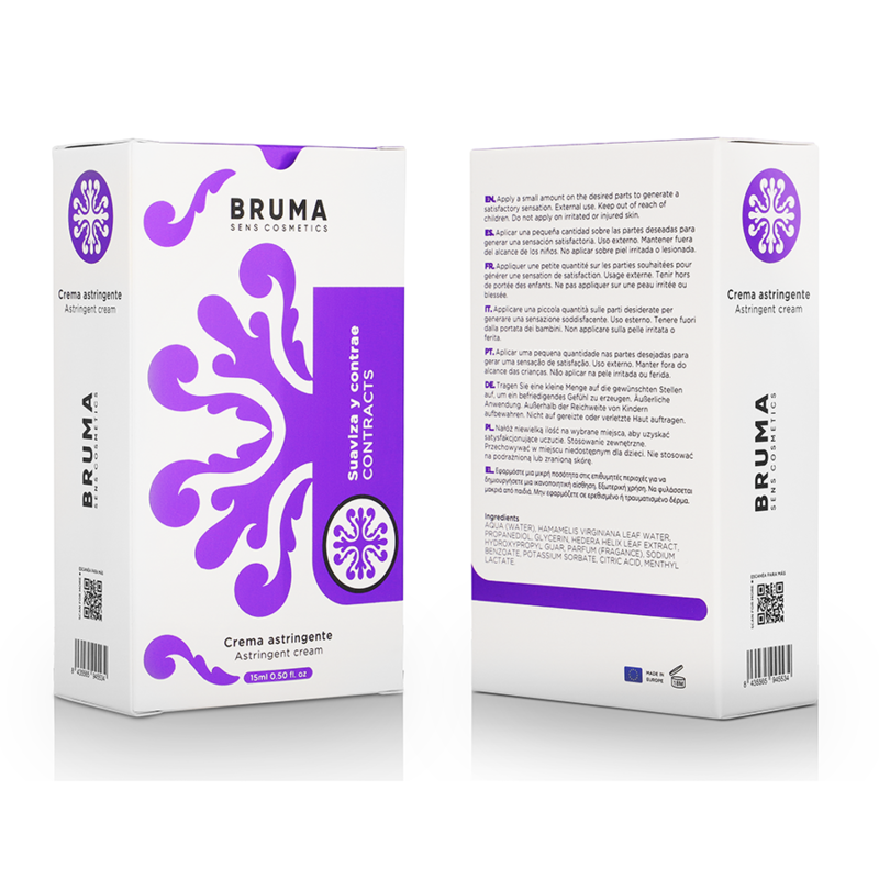 BRUMA - CREME ADSTRINGENTE ULTRA DESLIZANTE 15 ML Sexshoptuga 