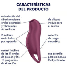 SATISFYER - POCKET PRO 1 ESTIMULADOR DE CLITÓRIS GARNET Sexshoptuga 