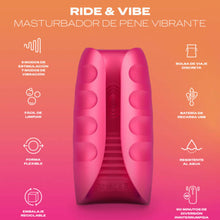 MASTURBADOR VIBRADOR DUREX -TOY RIDE & VIBE Sexshoptuga 