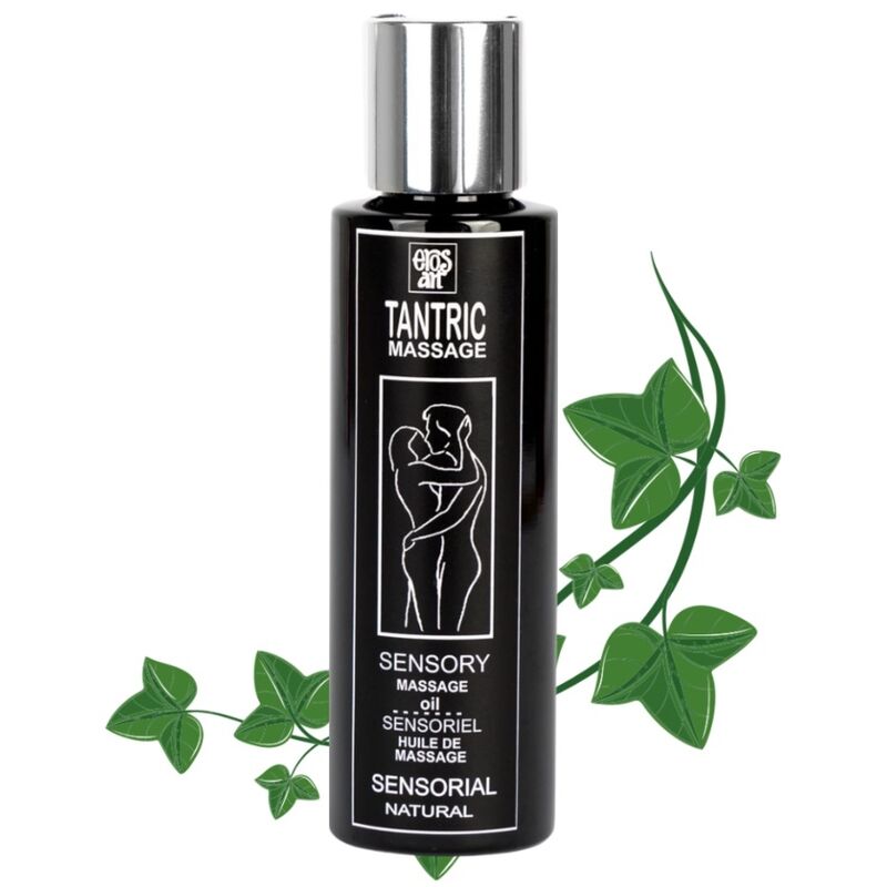 EROS-ART - ÓLEO DE MASSAGEM TÂNTRICA NATURAL E AFRODISÍACO NEUTRO 100 ML - Sexshoptuga  Sexshoptuga 