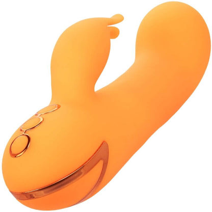 CALEXOTICS - MONTECITO MUSE ORANGE RABBIT VIBRATOR BY CALIFORNIA DREAMING