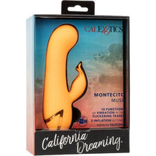 CALEXOTICS - MONTECITO MUSE ORANGE RABBIT VIBRATOR BY CALIFORNIA DREAMING Sexshoptuga 