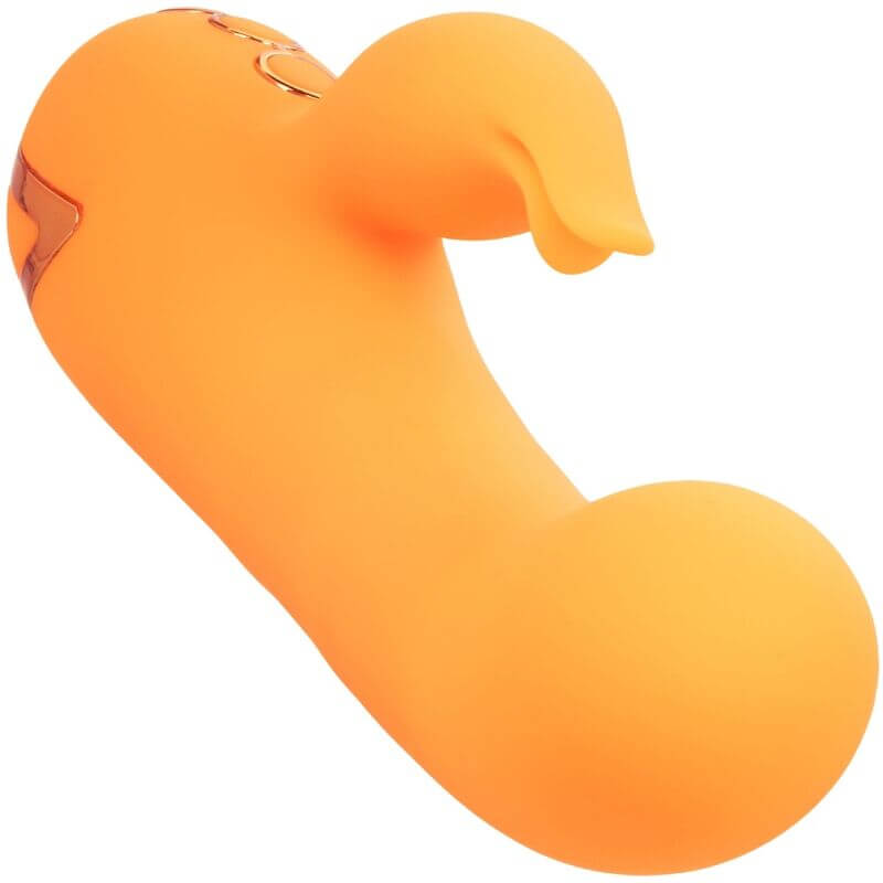 CALEXOTICS - MONTECITO MUSE ORANGE RABBIT VIBRATOR BY CALIFORNIA DREAMING