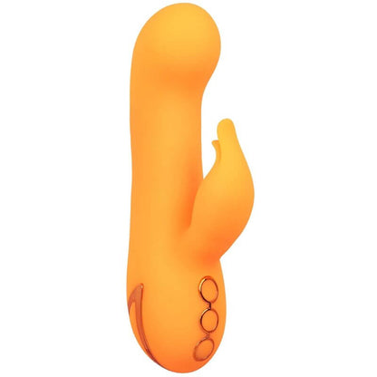 CALEXOTICS - MONTECITO MUSE ORANGE RABBIT VIBRATOR BY CALIFORNIA DREAMING