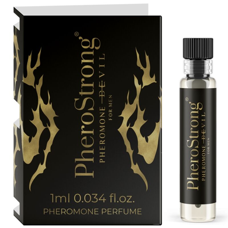 PHEROSTRONG - DEVIL PHEROMONES PERFUME FOR MEN 1 ML Sexshoptuga 