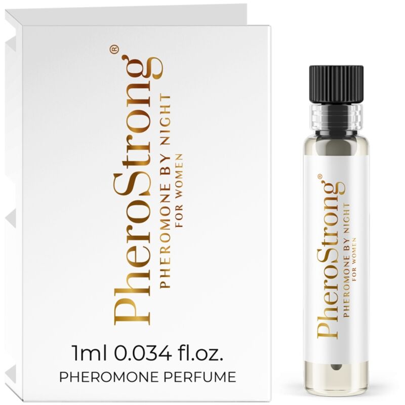 PHEROSTRONG - PERFUME DE FEROMÔNIOS DE NOITE PARA MULHERES 1 ML Sexshoptuga 