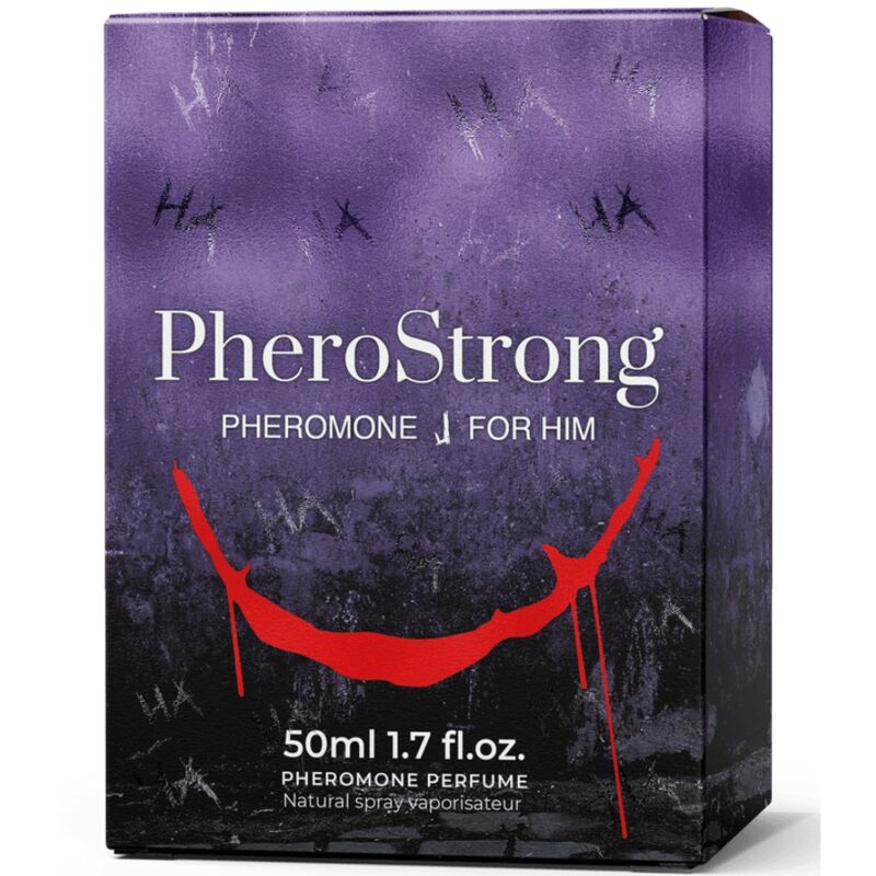 PHEROSTRONG - PERFUME DE FEROMONAS J PARA ELE 50 ML Sexshoptuga 