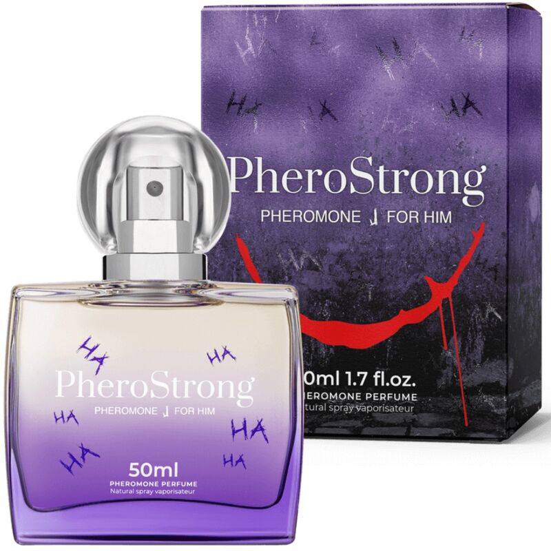 PHEROSTRONG - PERFUME DE FEROMONAS J PARA ELE 50 ML Sexshoptuga 