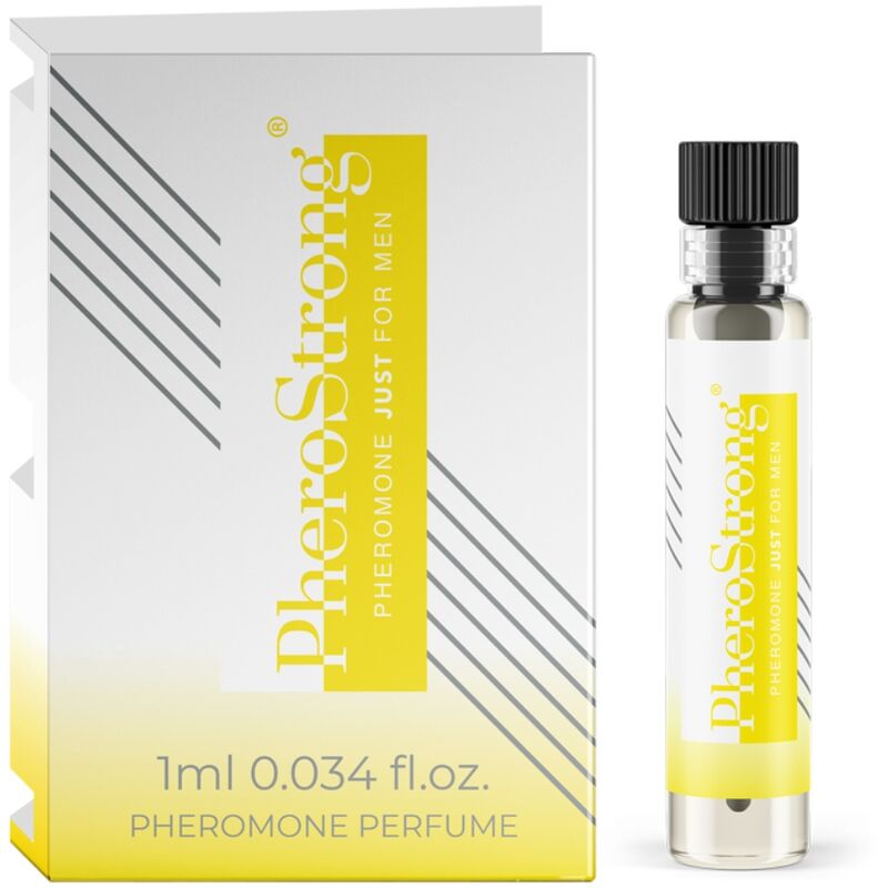 PHEROSTRONG - PERFUME DE FEROMÔNIOS SÓ PARA HOMENS 1 ML Sexshoptuga 