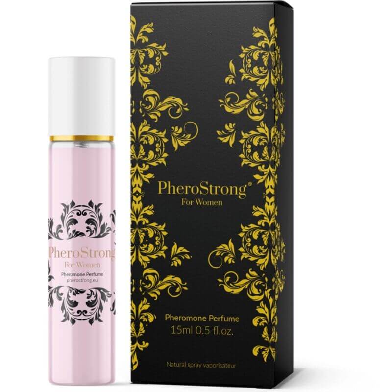 PHEROSTRONG - PERFUME DE FEROMÔNIOS PARA MULHER 15 ML Sexshoptuga 