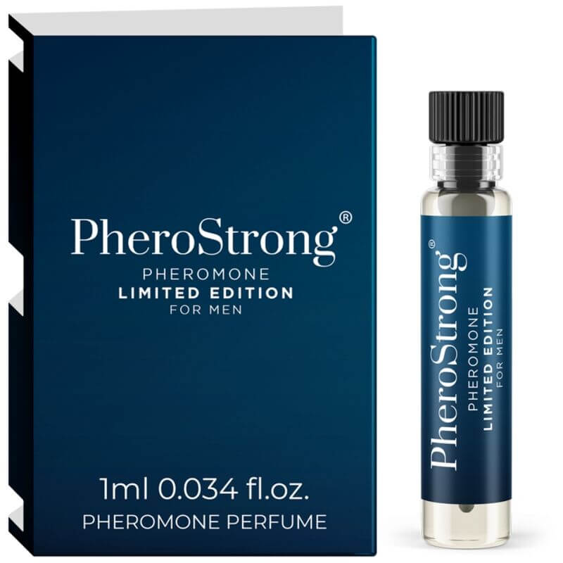 PHEROSTRONG - PERFUME DE FEROMONAS EDIO LIMITADA PARA HOMENS 1 ML Sexshoptuga 