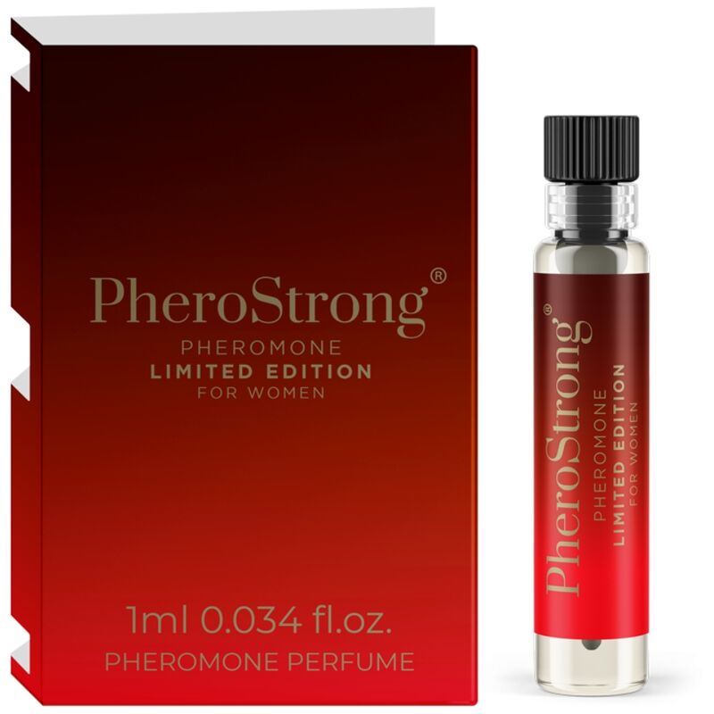 PHEROSTRONG - PERFUME DE FEROMONAS EDIO LIMITADA PARA MULHERES 1 ML Sexshoptuga 