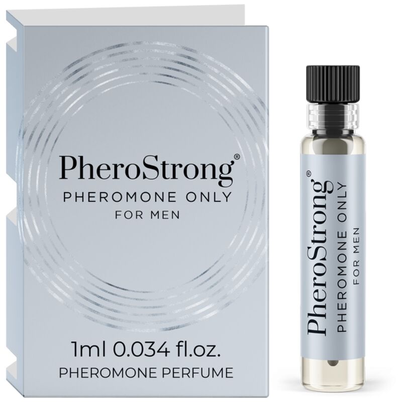 PHEROSTRONG - PERFUME DE FEROMÔNIOS SÓ PARA HOMENS 1 ML - Sexshoptuga 