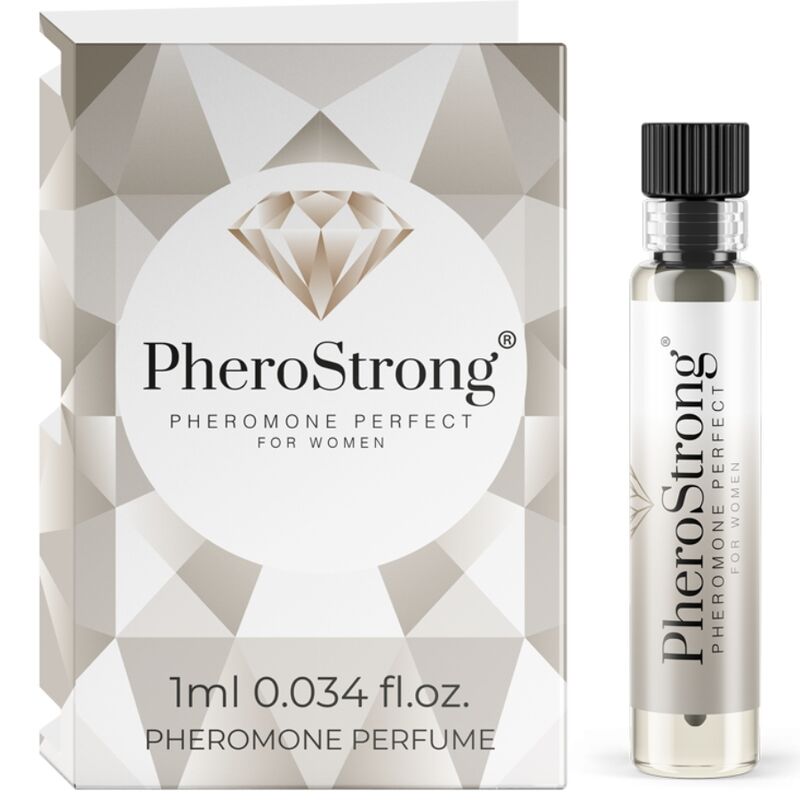 PHEROSTRONG - PERFUME DE FEROMÔNIOS PERFEITO PARA MULHERES 1 ML Sexshoptuga 