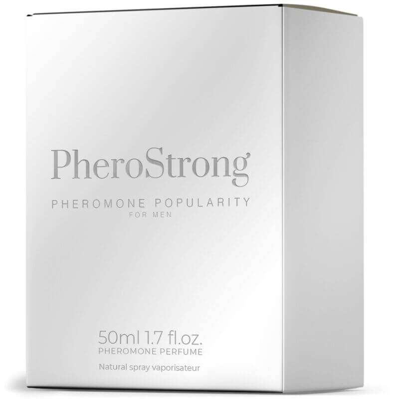 PHEROSTRONG - PERFUME DE FEROMÔNIOS POPULARIDADE PARA HOMENS 50 ML Sexshoptuga 