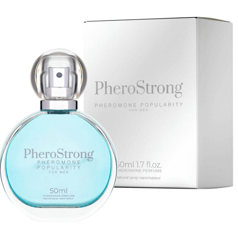 PHEROSTRONG - PERFUME DE FEROMÔNIOS POPULARIDADE PARA HOMENS 50 ML Sexshoptuga 