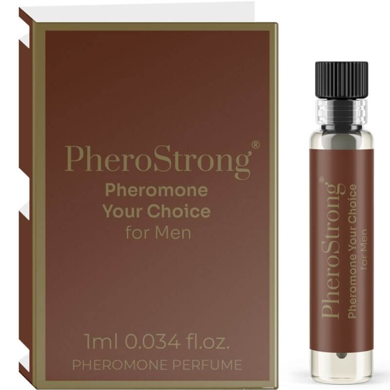 PHEROSTRONG - PERFUME DE FEROMONAS SUA ESCOLHA PARA HOMEM 1 ML Sexshoptuga 