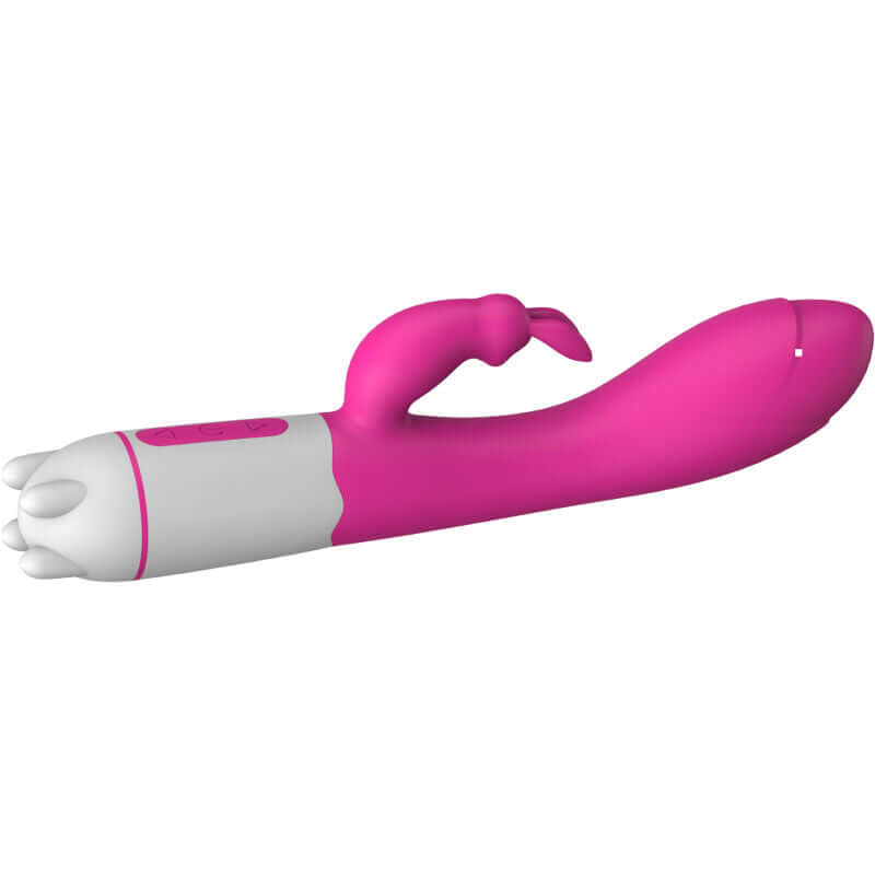 ARMONY - HAPPY VIBRADOR E ESTIMULADOR DE COELHO FÚCSIA Sexshoptuga 