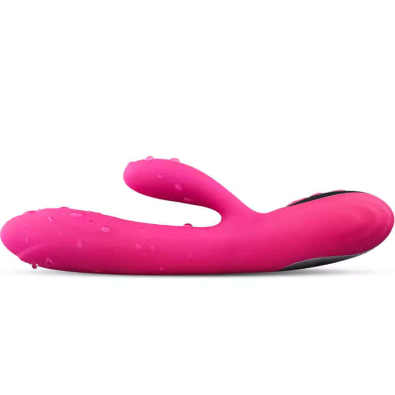 ARMONY - VIBRADOR E ESTIMULADOR FLEXÍVEL COM EFEITO DE CALOR FÚCSIA Sexshoptuga 