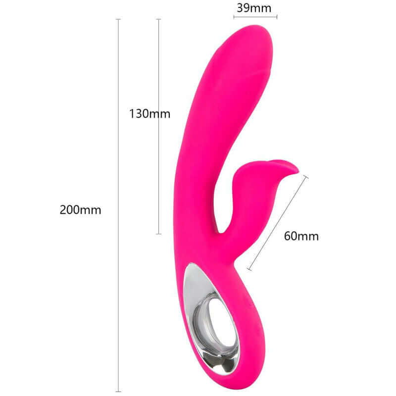 ARMONY - VIBRADOR DARO E ESTIMULADOR DE ANEL DE PUXAO FÚCSIA Sexshoptuga 