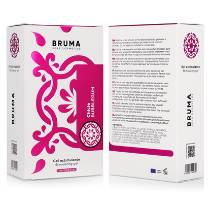 BRUMA - BÁLSAMO INTENSIFICADOR SABOR BUBBLEGUM 15 ML - Sexshoptuga 