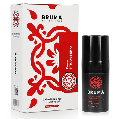 BRUMA - BÁLSAMO INTENSIFICADOR SABOR MORANGO 15 ML - Sexshoptuga 