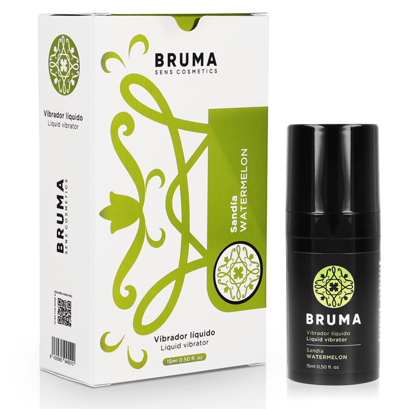 BRUMA - VIBRADOR LÍQUIDO ULTRA DESLIZANTE MELANCIA 15 ML Sexshoptuga 