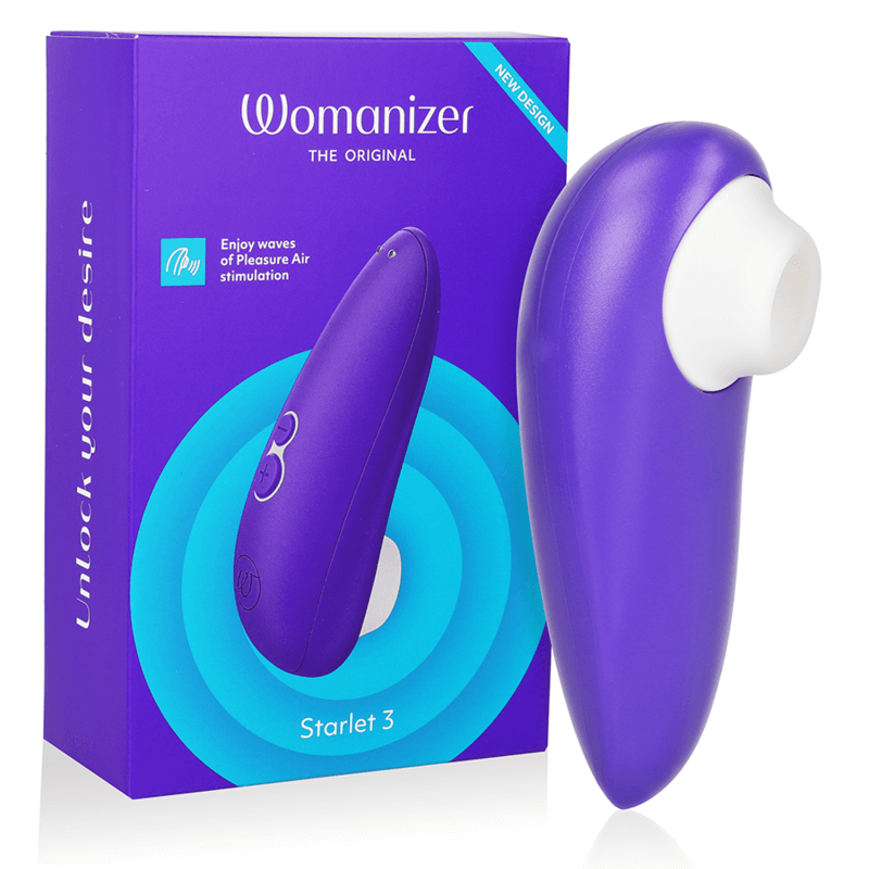 WOMANIZER - STARLET 3 ESTIMULADOR CLITORIAL INDIGO Sexshoptuga 